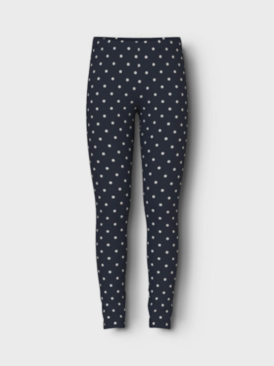 Name It Kids Long Legging Sapphire Polka Dot Na...