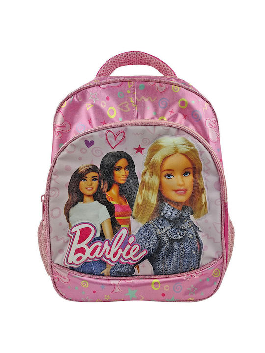 Τσαντα Πλατης Νηπιου Ανατομικη Πλατη Barbie 29x23x10cm Barbie