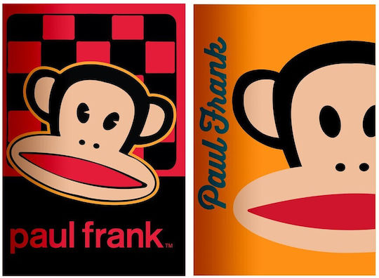 Τετράδιο Καρφίτσα Paul Frank Logo Boys Party Fever 17x25cm