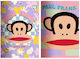 Τετράδιο Καρφίτσα Paul Frank 1995 Logo Girl 17x25cm