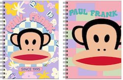 Spiral Notebook Bmu Paul Frank B5 17x25 2-subject 70 sheets 1995-logo Girl 346-86402 Paul Frank Spiral Notebook Bmu Paul Frank B5 17x25 2-subject 70 sheets 1995-logo Girl 346-86402 Paul Frank