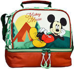 Gim Oval Lunch-Tasche Mickey Nature