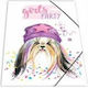Skag Ντοσιέ Λάστιχο A4 Neon Kidz Sad Dogs 255011