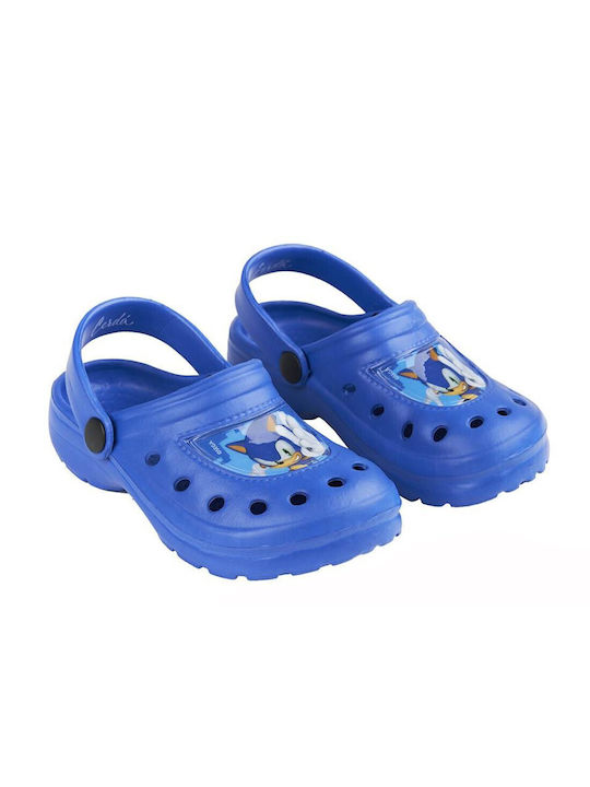 Sega Children's Beach Clogs Blue