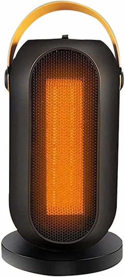 Fan Heater Room Floor Negru 1200W