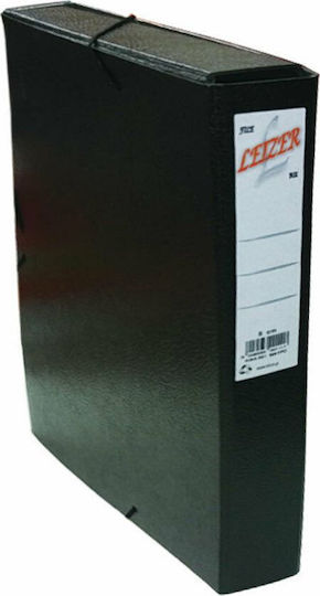 Leizer Faser-Gummikarton 25x35x5cm Kfl Schwarz