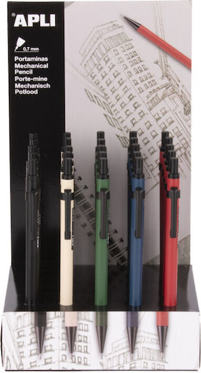 Apli Mechanical Pencil for Drawing Metallic 1pcs