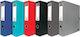 File Storage Box with Button Closure 36.5x27x8cm Red