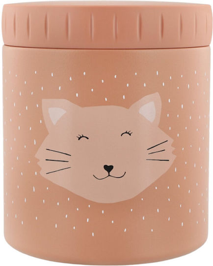Trixie Insulated Lunch Pot Πλαστικό Παιδικό Δοχείο Φαγητού 0.5lt Ισοθερμικό Mrs Cat