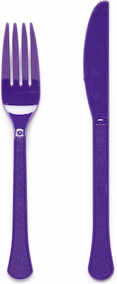 Purple Grape Cutlery Set 24 Pcs