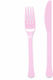 Pink Marshmallow 24-Piece Forks