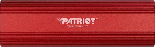 Patriot Transporter Lite USB 3.2 / USB-C / Wi-Fi External 2.5" SSD 1.0TB Red