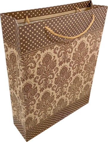 AGC Paper Bag for Gift Brown 42x31.5cm. 12pcs