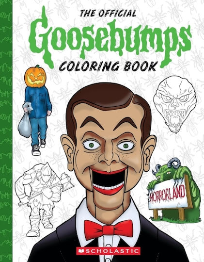 Goosebumps Offizielles Ausmalbuch Scholastic Inc Taschenbuch Softcover