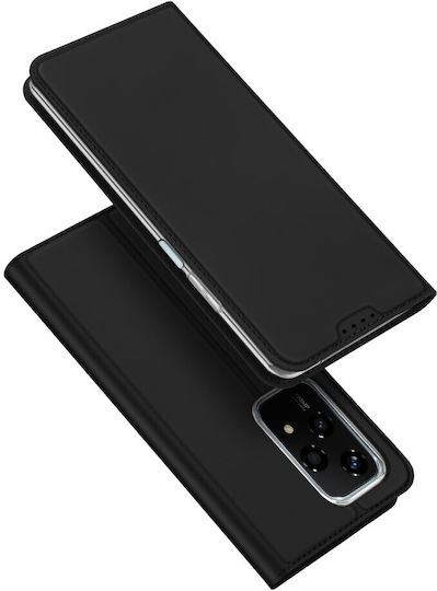 Dux Ducis Lite Книга Изкуствена кожа / Силикон / Пластмаса Черен (Honor 200 Lite 5G)