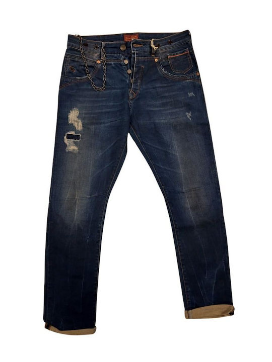 Ian Pantaloni Jeans pentru Bărbați Blue