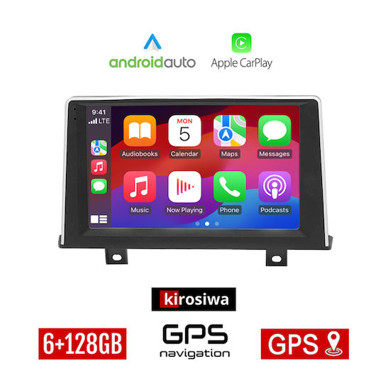Kirosiwa Car Audio System for BMW Series 1 (F20) 2012-2018 (Bluetooth/USB/WiFi/GPS) with Touch Screen 9"