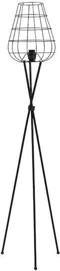 Fylliana Fl299 Floor Lamp H150xW30cm. with Socket for Bulb E27 Black