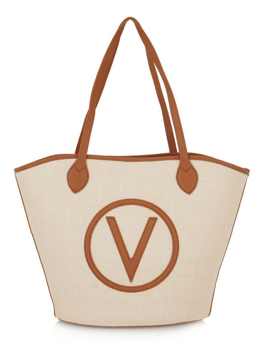 Valentino Bags Γυναικεία Τσάντα Ώμου Εκρού