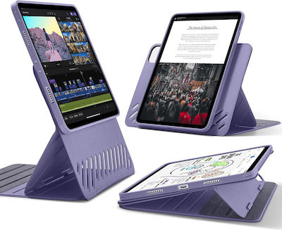 ESR Coperta din spate Rezistentă Violet iPad Pro 13 (2024)