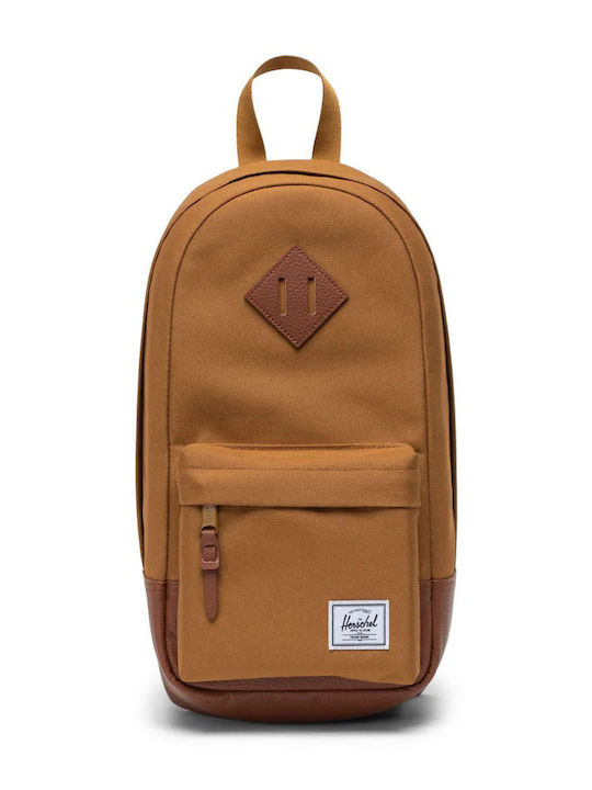 Herschel Heritage Ανδρική Τσάντα Στήθους Καφέ