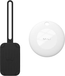 MiLi MiTag with Luggage Tag Apple Find My Μαύρο