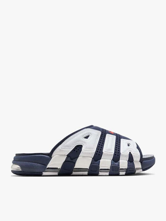 Nike Air More Uptempo Men's Slides Blue
