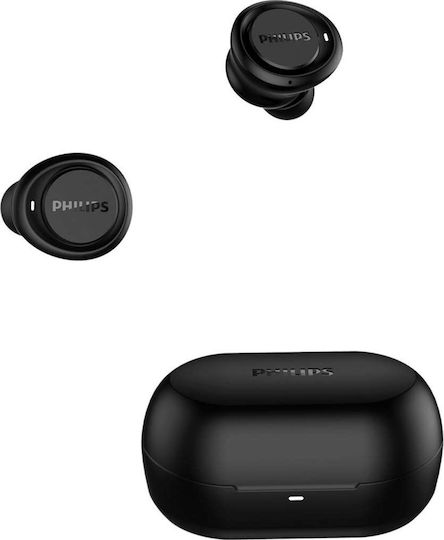 Philips TAT1215BK In-ear Bluetooth Handsfree Căști cu Rezistență la Transpirație și Carcasă de Încărcare Negru