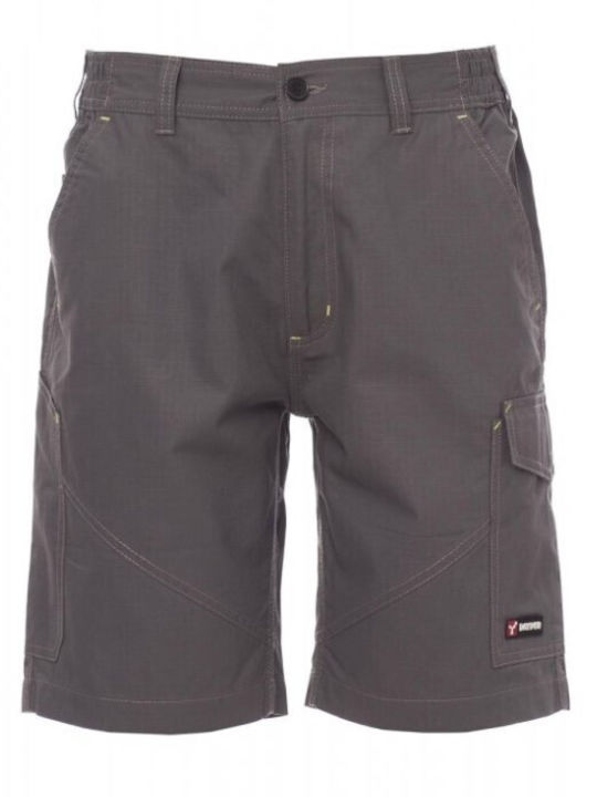 Payper Caracas Reflective Work Shorts Gray made...