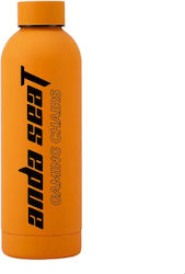 Anda Seat Water Bottle Stainless Steel 750ml Orange Anda Seat Water Bottle Stainless Steel 750ml Orange