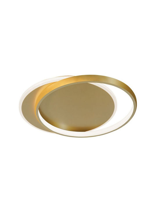 Viokef Deckenleuchte 55cm Gold mit Integrierter...