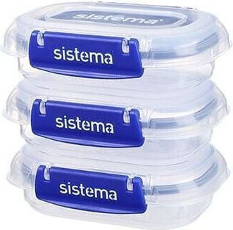 Sistema Klip Δοχείο Φαγητού Πλαστικό Μπλε 180ml