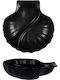 Ready Teller Untiefe Keramik Schwarz mit Durchmesser 24cm 6Stück