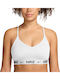 Dri-Fit INDY Women's Sports Bra without Padding White / Black