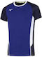Premium Highkyu Sportliches T-Shirt Blau