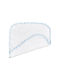 O Kosmos tou Morou Lapyco Shoulder Burp Cloth Sky Blue Light Blue 30x30cm.