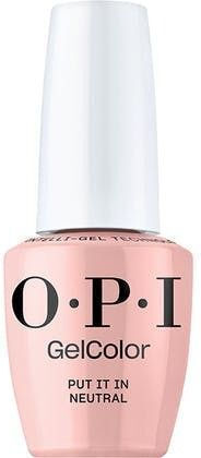 OPI Gelcolor Ημιμόνιμο Βερνίκι Νυχιών Put It In Neutral 15ml