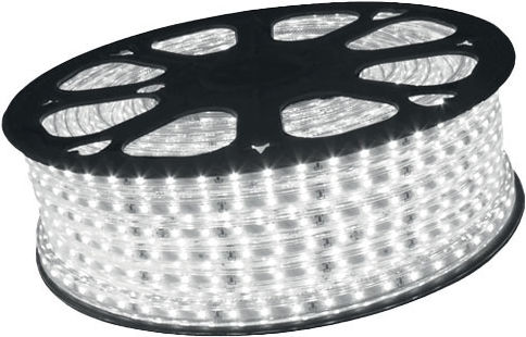 Braytron Ταινία LED 220V Θερμό Λευκό Φως 100m Τύπου SMD2835