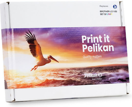 Pelikan B B C M Y Compatible Toner for Laser Printer Canon CLI 570XL/571XL Multicolour