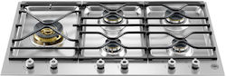 Bertazzoni Υγραερίου Ασημί PM36 5 S0 X Bertazzoni Υγραερίου Ασημί PM36 5 S0 X