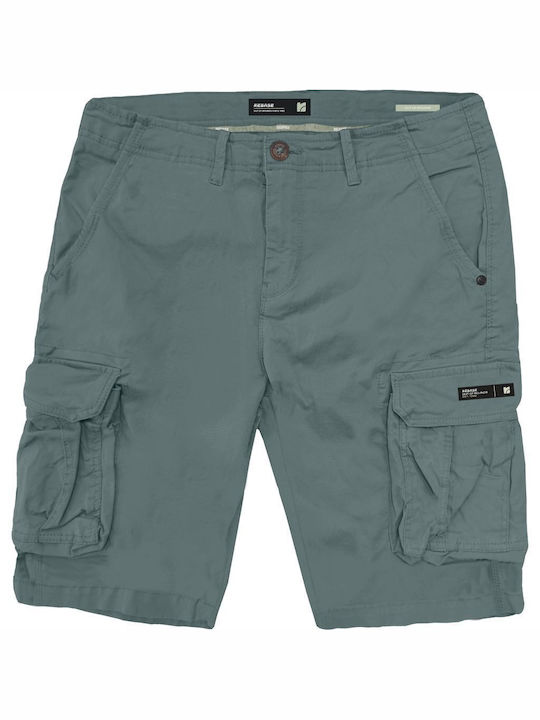 Rebase Herrenshorts Dusty Petrol