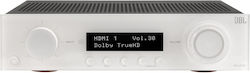 JBL Amplificator Home Cinema 4K 5.2 Canale 75W/8Ω cu HDR și Dolby Atmos Alb