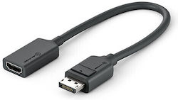 Alogic EL2DPHD-ADP DisplayPort Male to HDMI Female Alogic EL2DPHD-ADP DisplayPort Male to HDMI Female