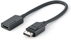 Alogic EL2DPHD-ADP DisplayPort male σε HDMI female Alogic EL2DPHD-ADP DisplayPort male σε HDMI female