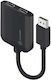 Alogic DP2DP-ADP Конвертор DisplayPort Мъжки към DisplayPort 2x Женски