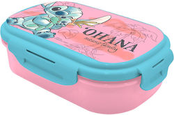 Disney Stitch Lunch Box + Cutlery