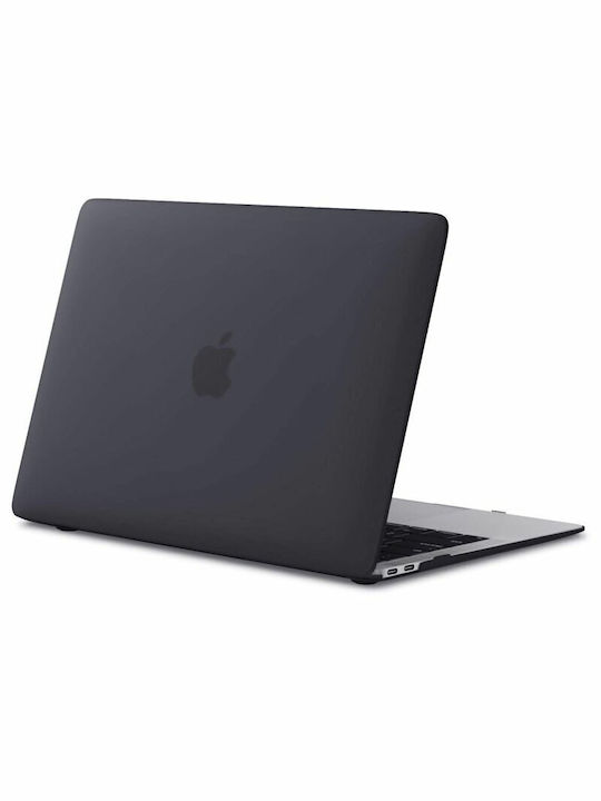 Techsuit Tasche Abdeckung für Laptop 13" MacBook Air 13" 2020 Matte Black