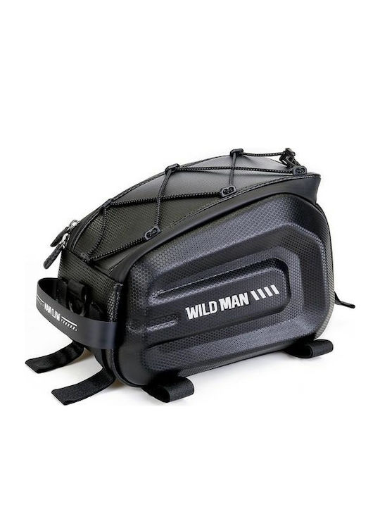 Wildman Gears GD5 Bicycle Rack Bag Black