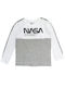 NASA Kids Blouse Long Sleeve Gray