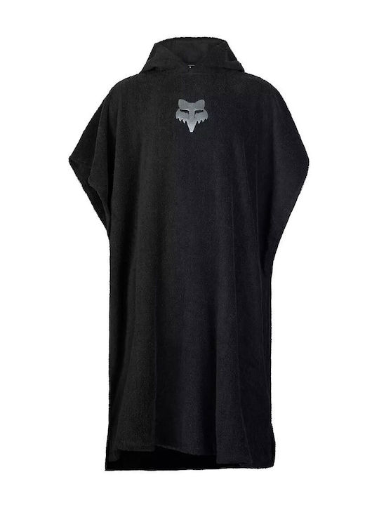 Fox Plajă Poncho Negru